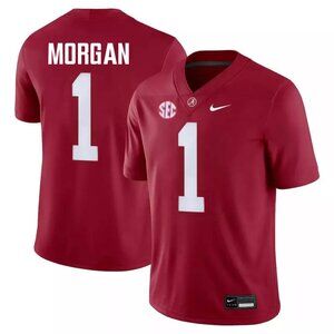 Mens Youths Cederian Morgan Red Stitched Jersey Vapor